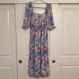 Faithful the Brand colorful floor length dress